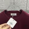 6931a282ccd8ab3d7af96949 Hermes 2025 Spring/Summer New Arrival Moon Horse Print Custom Double Gauze Plain Cotton Short Sleeve T-Shirt Unisex