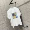6931a283ccd8ab3d7af96969 Hermes 2025 Spring/Summer New Arrival Sky Sea Freedom Boat Print Custom Double Gauze Plain Cotton Short Sleeve T-Shirt Unisex