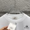 6931a283ccd8ab3d7af9696c Hermes 2025 Spring/Summer New Arrival Sky Sea Freedom Boat Print Custom Double Gauze Plain Cotton Short Sleeve T-Shirt Unisex