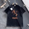 6931a284ccd8ab3d7af9697b Hermes 2025 Latest Print Short Sleeve T-Shirt, High-Quality Cabinet Original Order, Top-Grade Craftsmanship with Imported Fabric