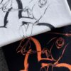 6931a284ccd8ab3d7af96980 Hermes 2025 Latest Print Short Sleeve T-Shirt, High-Quality Cabinet Original Order, Top-Grade Craftsmanship with Imported Fabric