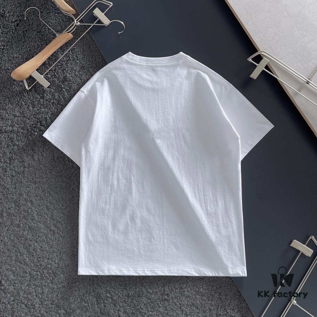 6931a285ccd8ab3d7af96995 Hermes 2025 Latest Print Short Sleeve T-Shirt, High-Quality Cabinet Original Order, Top-Grade Craftsmanship with Imported Fabric