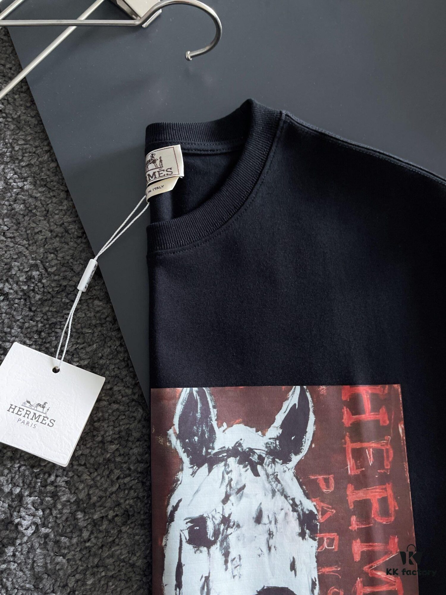 6931a286ccd8ab3d7af9699a Hermes 2025 Latest Print Short Sleeve T-Shirt, High-Quality Cabinet Original Order Short Sleeve, Top-Tier Craftsmanship with Imported Fabric