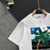 Hermes 2025 Latest Print Short Sleeve T-Shirt, High-Quality Boutique Original Order, Top-Tier Craftsmanship with Imported Fabric