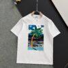 Hermes 2025 Latest Print Short Sleeve T-Shirt, High-Quality Cabinet Original Order Top, Premium Craftsmanship with Imported Fabric