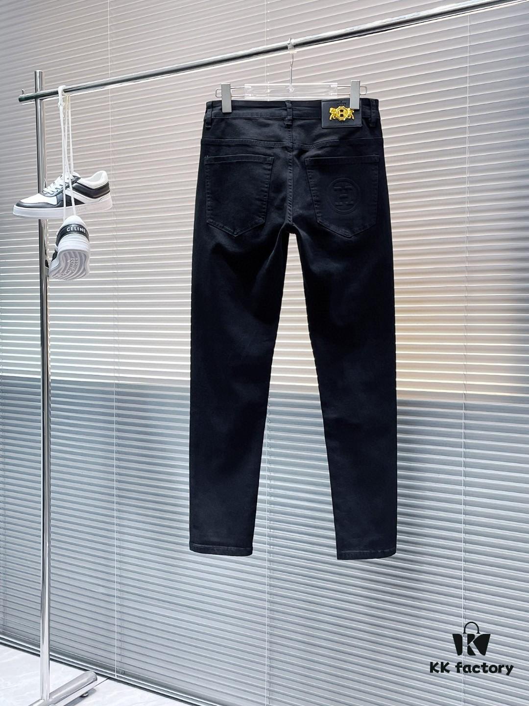 6931a287ccd8ab3d7af969bb Hermès 2024 New Men's Denim Jeans – Highly Recognizable Style, Elegant Light Gray Hue Achieved Through Multiple Washes, Perfect Craftsmanship, Two-Tone 'Little Monster' Back Pockets with Outstanding Detailing, Ideal for Men's Fashion and Aesthetic