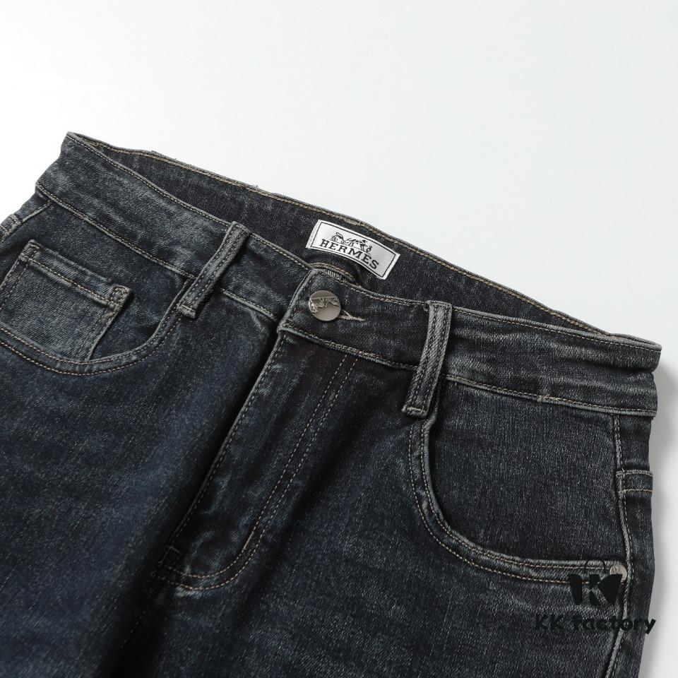 6931a288ccd8ab3d7af969c4 Hermès Craftsmanship Jeans - Latest Bestseller, Original Order Premium Washed Casual Jeans with Imported Elastic Fabric