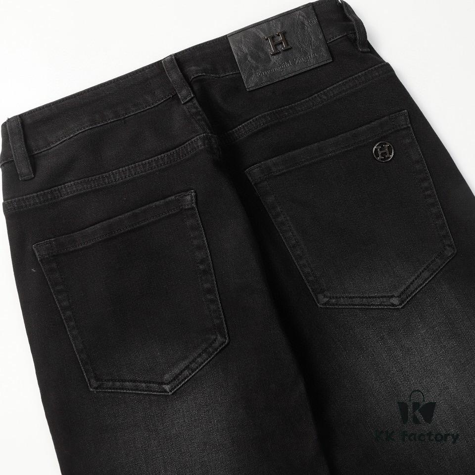 6931a289ccd8ab3d7af969d4 Hermes 2024 New Arrival Denim Jeans - Premium Quality, Soft Heavy Washed Turkish Cotton, Straight Fit Luxury Casual Trousers