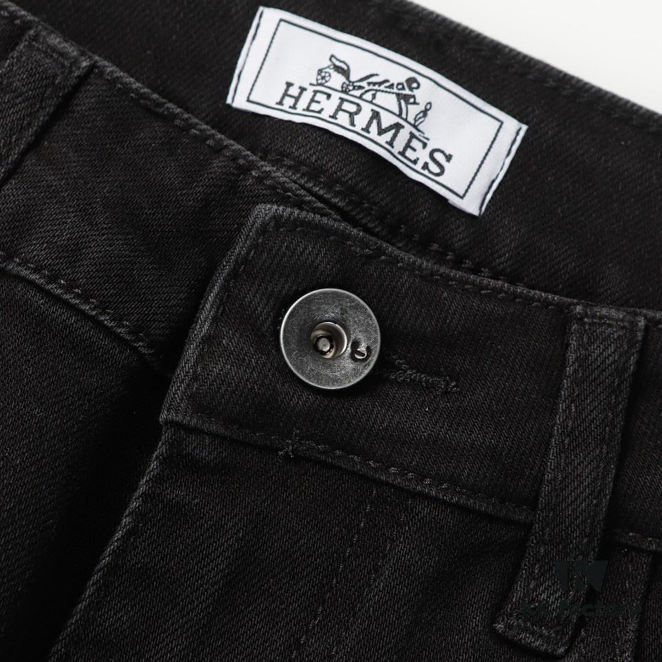 6931a289ccd8ab3d7af969d6 Hermes 2024 New Arrival Denim Jeans - Premium Quality, Soft Heavy Washed Turkish Cotton, Straight Fit Luxury Casual Trousers