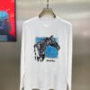 6931a289ccd8ab3d7af969dc Hermes 2024 Spring Collection Premium Original Design Fashion 230g Casual Long-Sleeve Base Layer T-Shirt