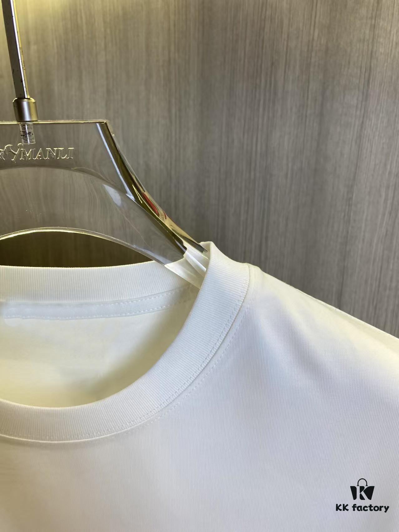6931a289ccd8ab3d7af969e5 Hermès 2025SS Spring/Summer Latest Short-Sleeve T-Shirt – High-Quality Cotton Fabric, Embroidery and Digital Print, Unisex Loose Fit