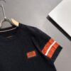 6931a28accd8ab3d7af969f6 Hermès 2025 Spring/Summer New Men's Round Neck Short-Sleeve T-Shirt, High-Quality Combed Cotton Knit Fabric with Embroidered Logo