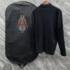 6931a28bccd8ab3d7af96a09 Hermes Men's Latest Casual Polo Collar Wool Pullover