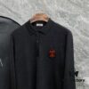 6931a28cccd8ab3d7af96a13 Hermes Latest Men's Casual Polo Collar Wool Sweater