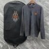 6931a28cccd8ab3d7af96a19 Hermes Summer New Men's Casual Polo Collar Wool Sweater