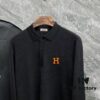 6931a28cccd8ab3d7af96a1c Hermes Summer New Men's Casual Polo Collar Wool Sweater