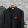 6931a28dccd8ab3d7af96a2e Hermes Latest Men's Casual Polo Collar Wool Sweater