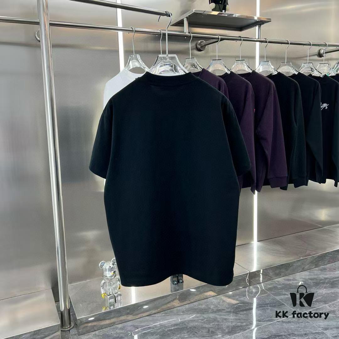 6931a28eccd8ab3d7af96a3a Hermes 2025 Spring-Summer New Arrival Short Sleeve Shirt with Hand-Customized Logo on Chest