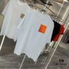 6931a28eccd8ab3d7af96a3c Hermes 2025 Spring Collection Short Sleeve Shirt, Hand-Customized Logo at Chest, Pure Cotton Fabric with Gold Thread Embroidery, Classic Buttoned Hem, OS Drop-Shoulder Fit