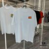 6931a28fccd8ab3d7af96a55 Hermes 2025 Spring Collection Short Sleeve T-Shirt with Handcrafted Logo, Premium 260g Cotton Fabric, OS Drop-Shoulder Design, Unisex and Versatile