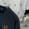 6931a290ccd8ab3d7af96a5d Hermes 2025 Spring Collection Short Sleeve Shirt with Handcrafted Logo, Premium Cotton Custom Gold Thread, Classic Button Hem, OS Drop-Shoulder Fit