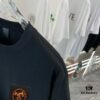 6931a291ccd8ab3d7af96a7c Hermes 2025 Spring Collection Short Sleeve Shirt, Hand-Customized Logo at Chest, Pure Cotton Fabric with Gold Thread Embroidery, OS Drop-Shoulder Fit, Classic Buttoned Hem, Premium Craftsmanship