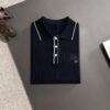 6931a294ccd8ab3d7af96aa8 High-Quality Hermès 2025 Spring/Summer New Men's Notched Collar Short-Sleeve T-Shirt