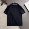 6931a295ccd8ab3d7af96aa9 High-Quality Hermès 2025 Spring/Summer New Men's Notched Collar Short-Sleeve T-Shirt