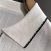 6931a295ccd8ab3d7af96aad High-Quality Hermès 2025 Spring/Summer New Men's Notched Collar Short-Sleeve T-Shirt