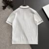 6931a295ccd8ab3d7af96ab2 High-Quality Hermès 2025 Spring/Summer New Men's Notched Collar Short-Sleeve T-Shirt