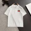 6931a296ccd8ab3d7af96abc High-Quality Hermès 2025 Spring/Summer New Men's Notched Short-Sleeve T-Shirt