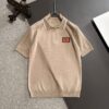 6931a296ccd8ab3d7af96ac5 High-Quality Hermès 2025 Spring/Summer New Men's Collared Short-Sleeve T-Shirt