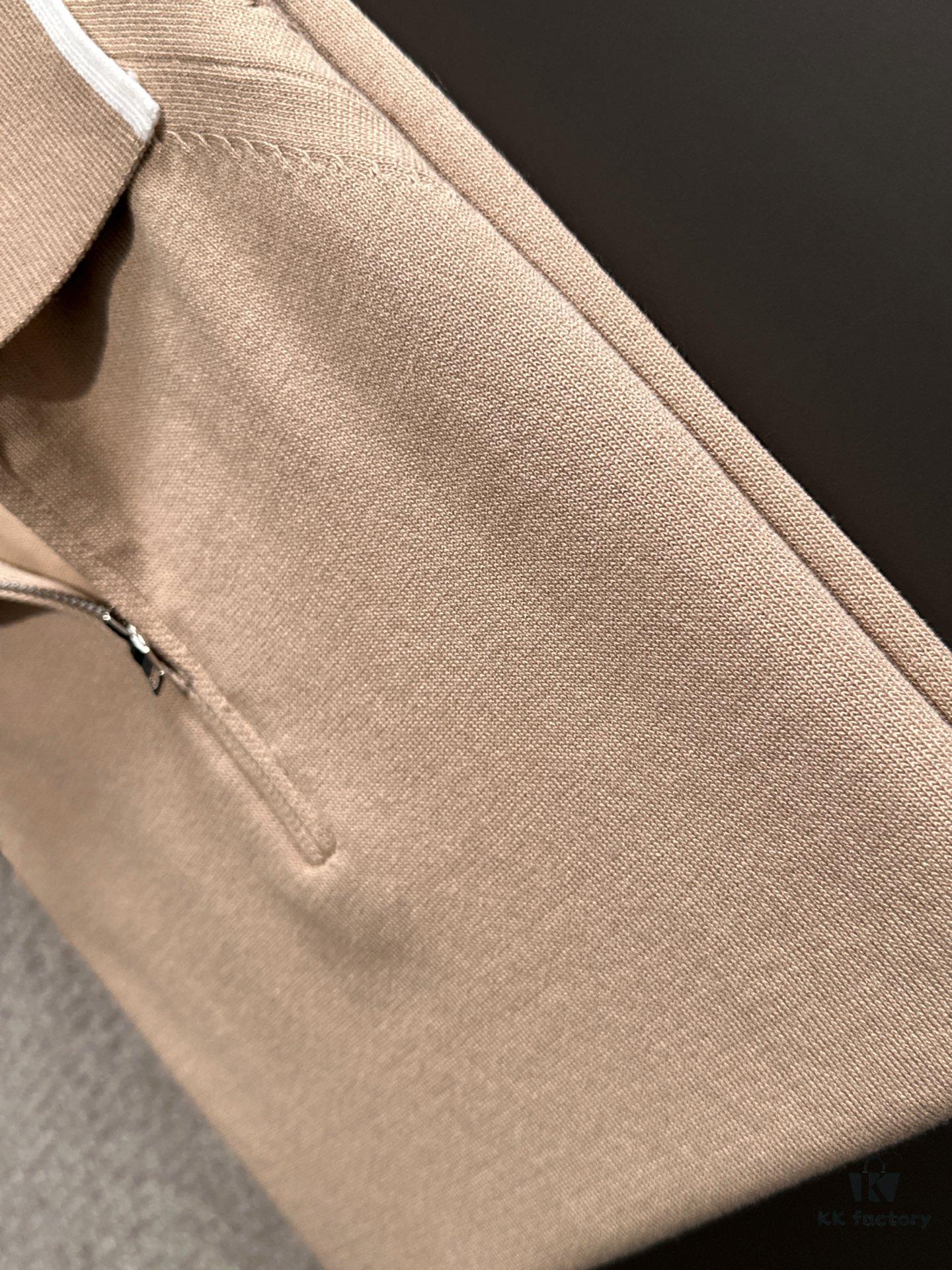 6931a296ccd8ab3d7af96acb High-Quality Hermès 2025 Spring/Summer New Men's Collared Short-Sleeve T-Shirt