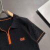 6931a297ccd8ab3d7af96adf High-Quality Hermès 2025 Spring/Summer New Men's Collared Short-Sleeve T-Shirt