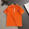 6931a298ccd8ab3d7af96ae7 High-Quality Hermès 2025 Spring/Summer New Men's Notched Short-Sleeve T-Shirt