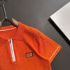 6931a298ccd8ab3d7af96ae8 High-Quality Hermès 2025 Spring/Summer New Men's Notched Short-Sleeve T-Shirt