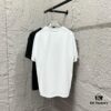 6931a29accd8ab3d7af96b1e Hermes 2025 Spring/Summer New Arrival Building Block Horse Print Custom Double Gauze Plain Cotton Short Sleeve T-Shirt Unisex