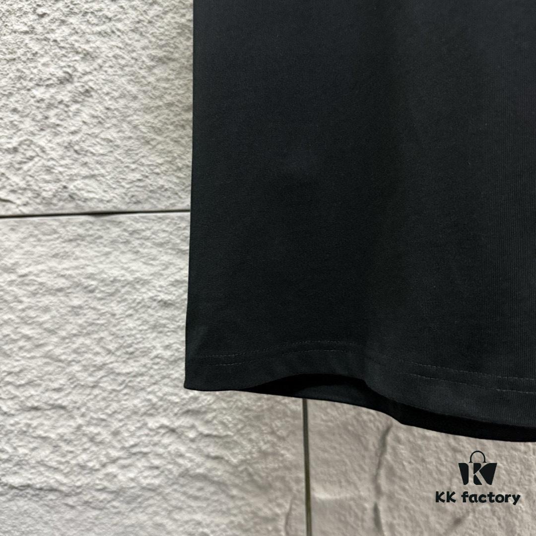6931a29bccd8ab3d7af96b28 Hermes 2025 Spring/Summer New Arrival Building Block Horse Print Custom Double-Gauze Plain Cotton Short-Sleeve T-Shirt Unisex