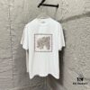 6931a29bccd8ab3d7af96b2c Hermes 2025 Spring/Summer New Arrival Mechanical Horse Print Custom Double Gauze Plain Cotton Short Sleeve T-Shirt Unisex
