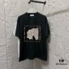 6931a29cccd8ab3d7af96b35 Hermes 2025 Spring/Summer New Arrival Mechanical Horse Print Custom Double Gauze Plain Cotton Short Sleeve T-Shirt Unisex