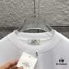 6931a29dccd8ab3d7af96b49 Hermes+ 2025 Spring/Summer New Arrival Classic Totem Abstract Line Horse Print Custom Double Gauze Plain Cotton Short Sleeve T-Shirt Unisex