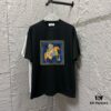 6931a29dccd8ab3d7af96b51 Hermes-inspired 2025 Spring/Summer New Arrival Classic Totem Block Horse Print Custom Double Gauze Plain Weave 100% Cotton Short Sleeve T-Shirt Unisex