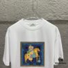 6931a29eccd8ab3d7af96b5b Hermès Inspired 2025 Spring/Summer New Arrival Classic Totem Building Block Horse Print Custom Double Gauze Plain Weave 100% Cotton Short Sleeve T-Shirt Unisex