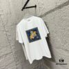 6931a29eccd8ab3d7af96b5d Hermès Inspired 2025 Spring/Summer New Arrival Classic Totem Building Block Horse Print Custom Double Gauze Plain Weave 100% Cotton Short Sleeve T-Shirt Unisex