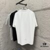 6931a29eccd8ab3d7af96b68 Hermes 2025 Spring/Summer New Arrival Sky Sea Freedom Boat Print Custom Double Gauze Plain Cotton Short Sleeve T-Shirt Unisex