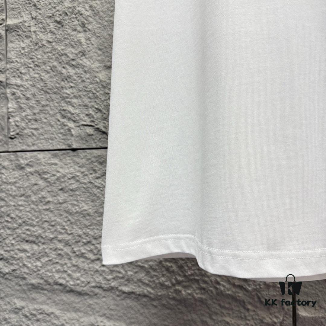6931a29eccd8ab3d7af96b6a Hermes 2025 Spring/Summer New Arrival Sky Sea Freedom Boat Print Custom Double Gauze Plain Cotton Short Sleeve T-Shirt Unisex