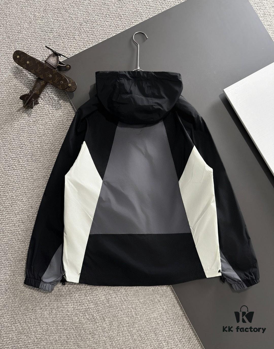 6931a2a4ccd8ab3d7af96bc6 Hermès Autumn-Winter 2024 Latest Zip-Up Windbreaker Jacket, Custom-Dyed Nylon Fabric, Lightweight and Comfortable, Casual Yet Elegant, Perfect for Early Autumn Wear