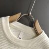 6931a2a6ccd8ab3d7af96bee Hermès 2024 Autumn-Winter New Round Neck Wool Blend Sweater, Official Store Bestseller, Embroidered Logo, Premium Craftsmanship