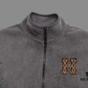 6931a2afccd8ab3d7af96c9a Hermes (Complete Three Labels) 2024 Fall/Winter Men's Cardigan Turtleneck Jacket, Imported Double-Sided Fleece Fabric from Germany