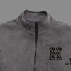 6931a2b0ccd8ab3d7af96ca5 Hermes (Complete Three Labels) 2024 Autumn/Winter Men's Cardigan Crewneck Jacket, Imported Double-Sided Fleece Fabric